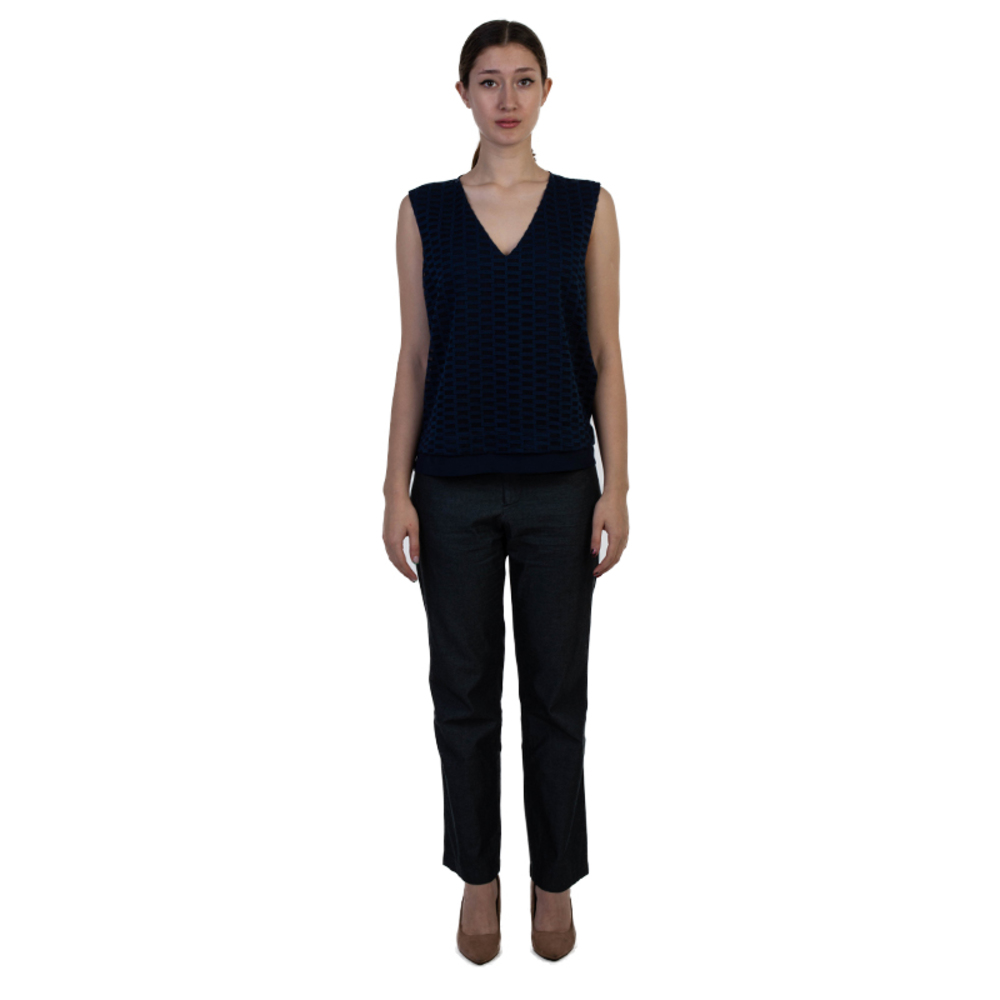 Network Top Women size L Medium Blue